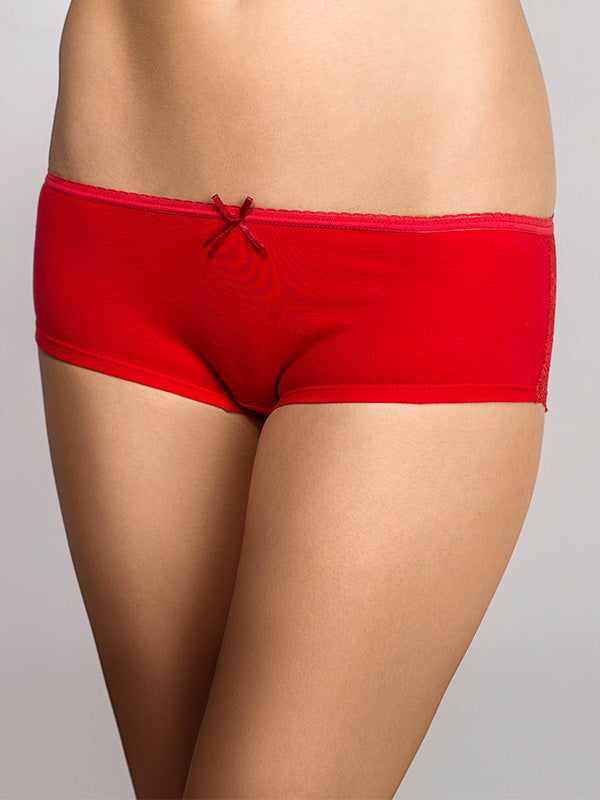Lega Cotton Shorties Vestia Red