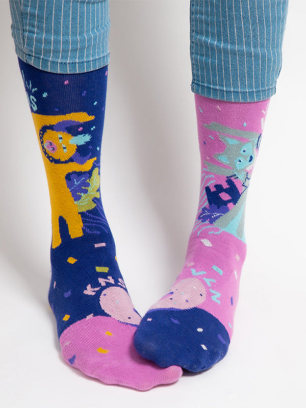 Spalvotos Kojines unisex puuvillased sokid 