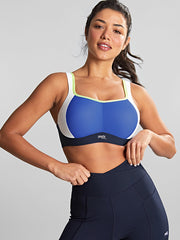 Panache sportinė liemenėlė su lankeliais "Sports Wired Blue - Navy - White"