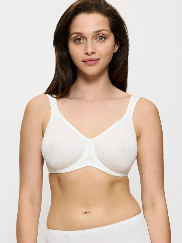 Triumph krūtinę mažinanti liemenėlė su lankeliais "Lovely W X Ecru"