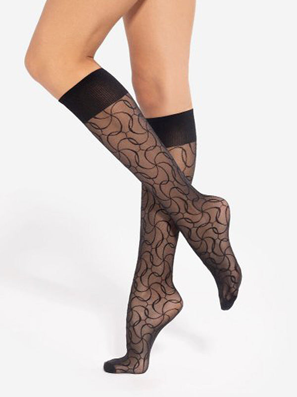 Gatta raštuotos puskojinės "Trendy 19 20 Den Black"