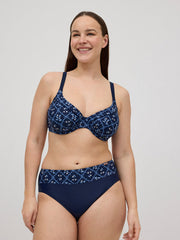 Ysabel Mora krūtinę mažinantis bikini maudymosi kostiumėlis "Harrieta Navy - Blue"