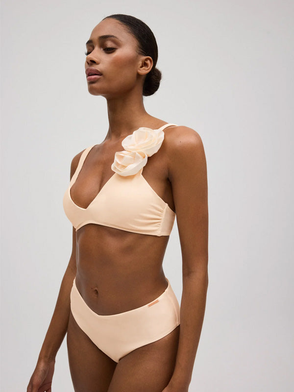 Ysabel Mora bikini maudymosi kostiumėlis "Gabby Ivory"