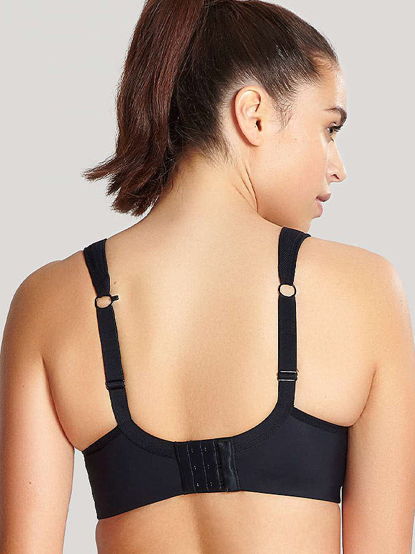Panache sportinė liemenėlė su lankeliais "Sports Wired Black"