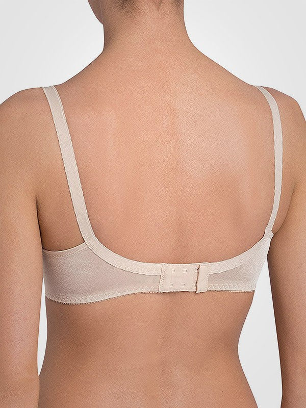 Triumph minkšta bevielė liemenėlė "Claudette 200 Stretch N X Nude"
