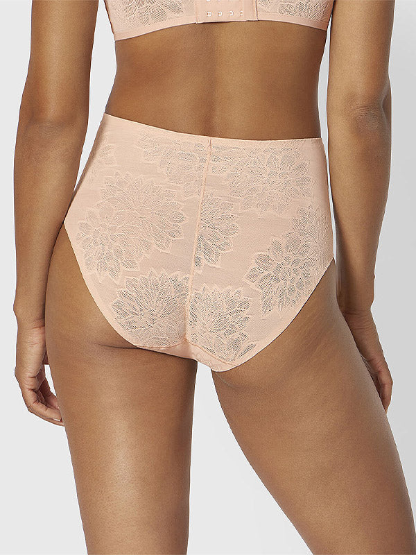 Triumph nėriniuotos aukšto juosmens kelnaitės "Fit Smart Maxi EX Cream"