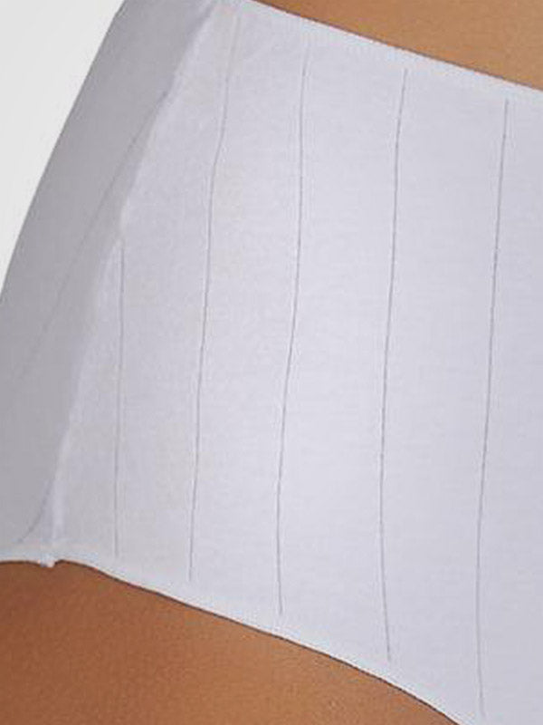 Ysabel Mora medvilninės kelnaitės "Lurda Maxi White"