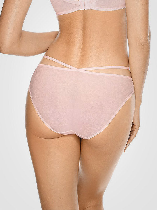 Gorteks nėriniuotos kelnaitės "Camelia Powder Pink"