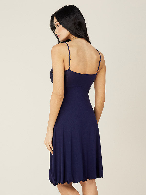 Lega viskoziniai naktiniai "Regina Dark Blue"