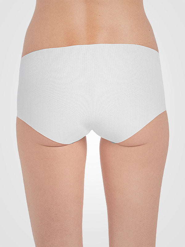 Wacoal nesiplaušojančios hipster medvilninės kelnaitės "Beyond Naked White"