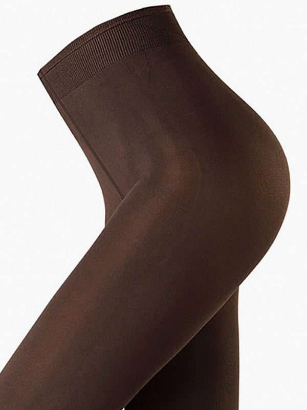 Oroblu nepermatomos matinės pėdkelnės "All Colors 120 Den Brown"