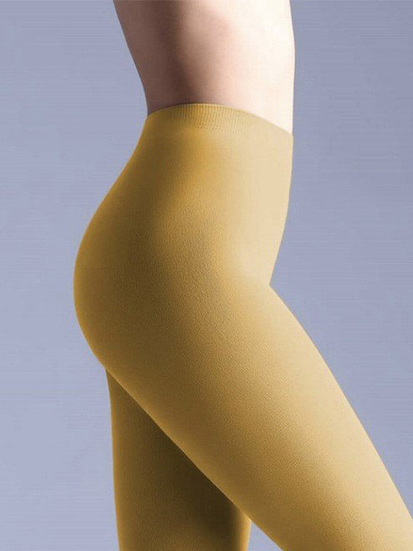 Giulia neperregimos 3D mikrofibros matinės pėdkelnės "Samba 40 Den Yellow Moon"
