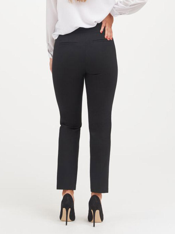 Spanx koreguojančios tiesaus kirpimo kelnės "The Perfect Pant Black"