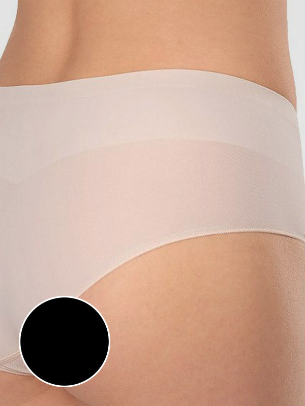 Gatta besiūlės mikrofibros kelnaitės "Sensual Skin Retro Black"