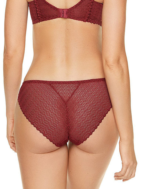 Gorteks nėriniuotos kelnaitės "Juno Burgundy"