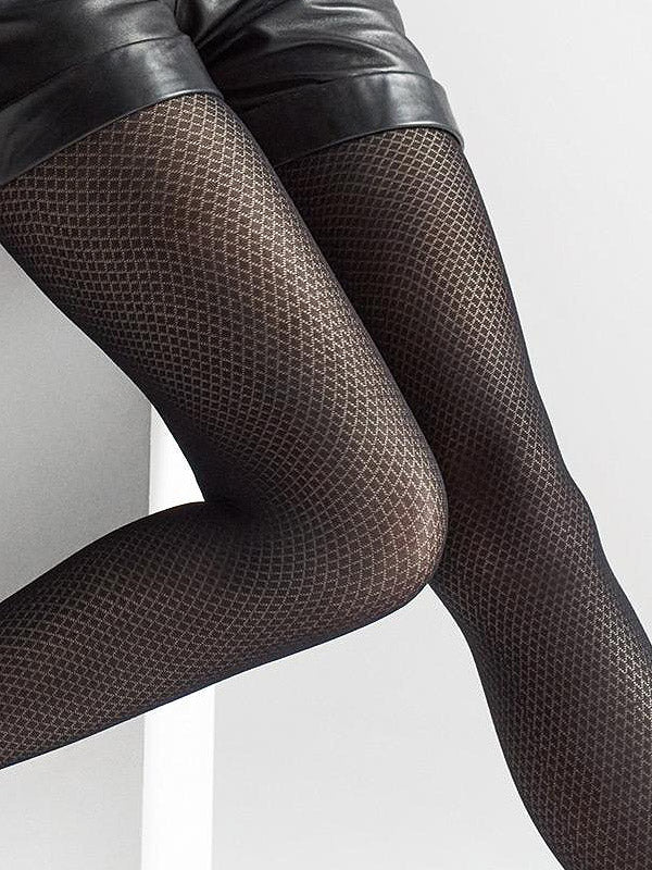 Marilyn mikrofibros pėdkelnės "Grace W06 40 Den Black"