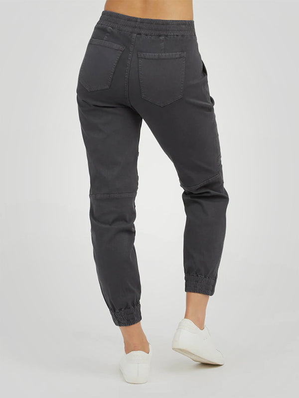 Spanx koreguojančios kelnės "Stretch Twill Joger Black"