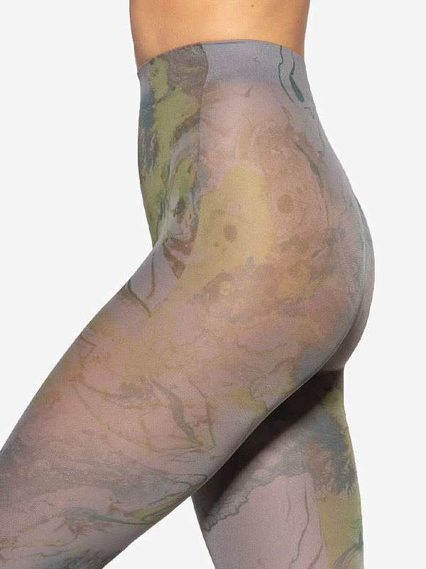 Gatta raštuotos pėdkelnės "Artea 04 40 Den Multicolor"