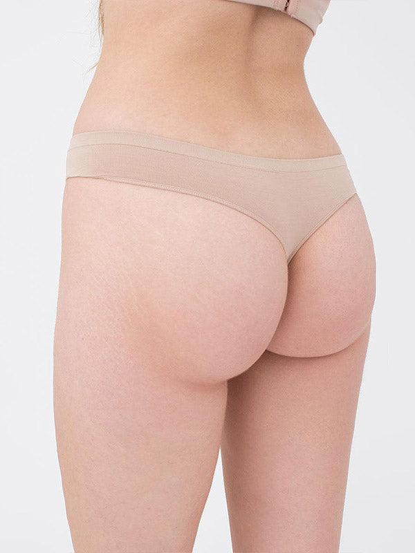 Giulia mikrofibros stringai kelnaitės "Ronya Nude"
