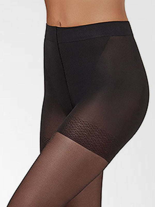 Golden Lady kompresinės pėdkelnės "Benessere Bellezza 70 Den Black"