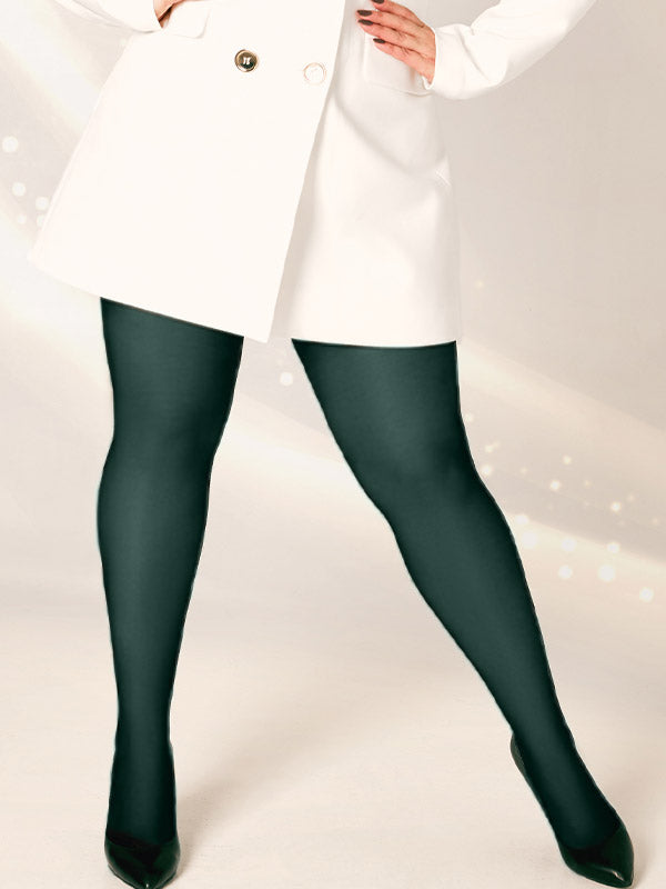Giulia 3D mikrofibros pėdkelnės apkūnioms "Positive Micro 70 Den Deep Green"