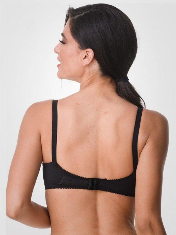 Triumph minkšta bevielė liemenėlė "Claudette 200 Stretch N X Black"