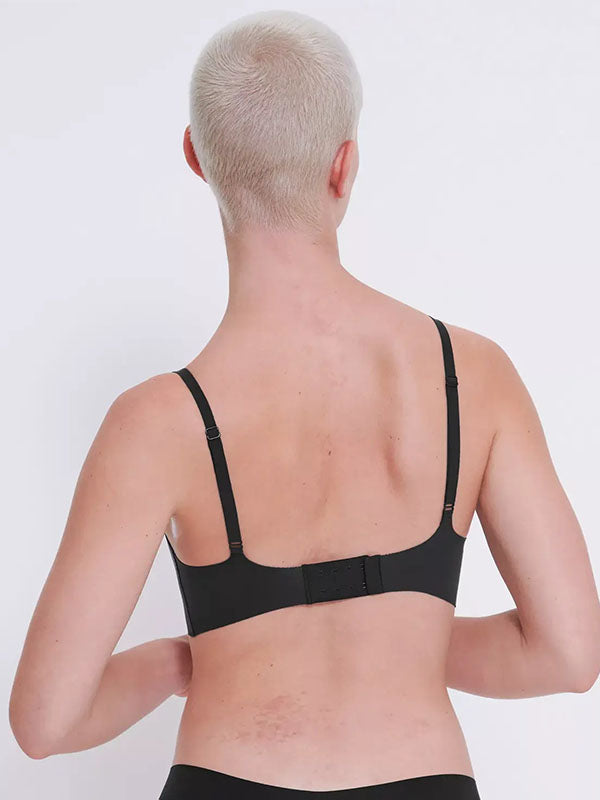Sloggi lazeriu kirpta liemenėlė "Zero Feel 2.0 Ultra Black"