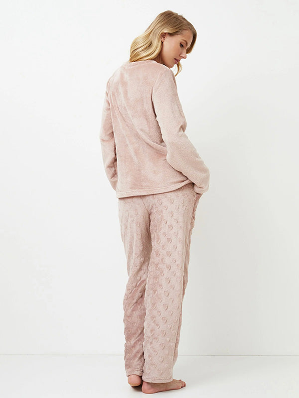 Aruelle minkšta namų apranga "Lara Set Dusty Pink"