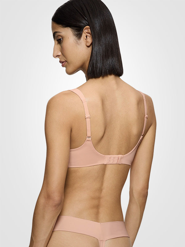 Triumph liemenėlė su lankeliais "Body Make Up Illusion WP EX Peach"