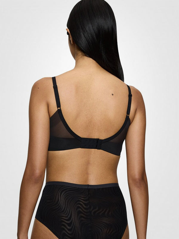 Triumph inovatyvi liemenėlė be lankelių "Shape Smart Ellipse P Black"