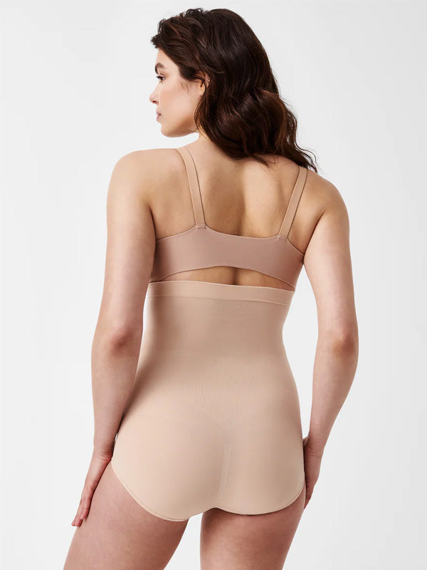 Spanx koreguojančios aukšto juosmens kelnaitės "Seamless Power Nude"