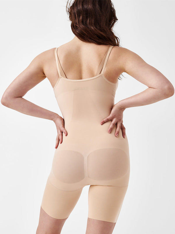 Spanx formuojantis bodis atvira krūtine "Seamless Power Nude"