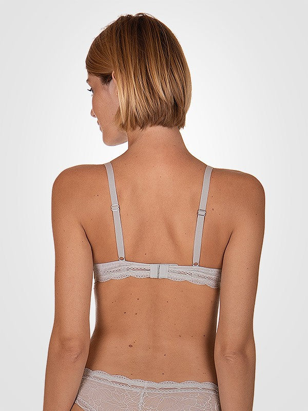 Lisca push up nėriniuota liemenėlė "Danielle Silver Ash"
