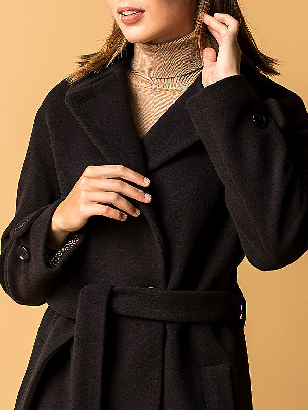 Lener Cordier vilnos paltas "Colette Black"