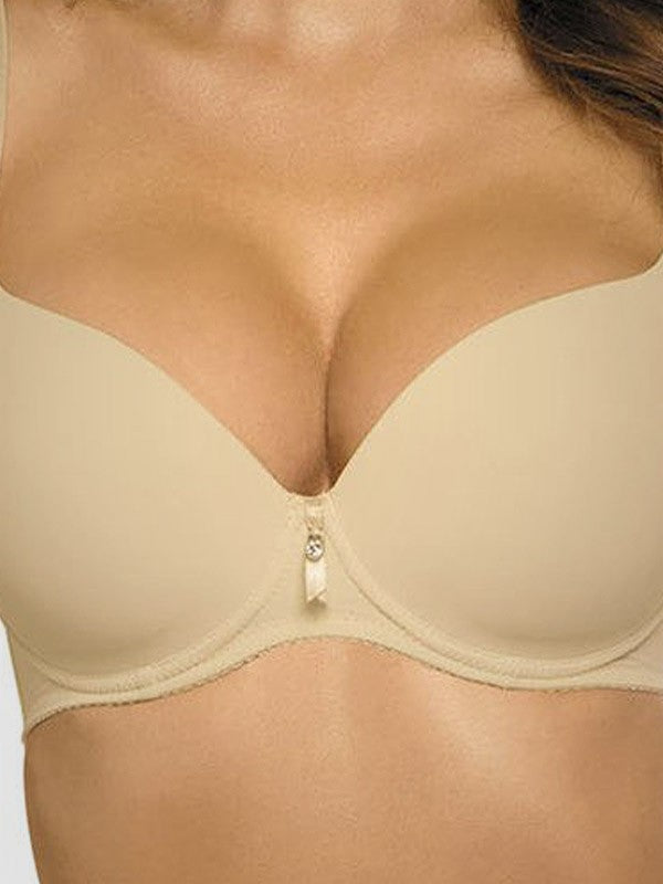 Gorteks formuota push up liemenėlė "Carla Beige"