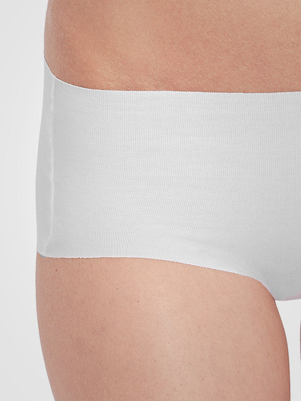 Wacoal nesiplaušojančios hipster medvilninės kelnaitės "Beyond Naked White"