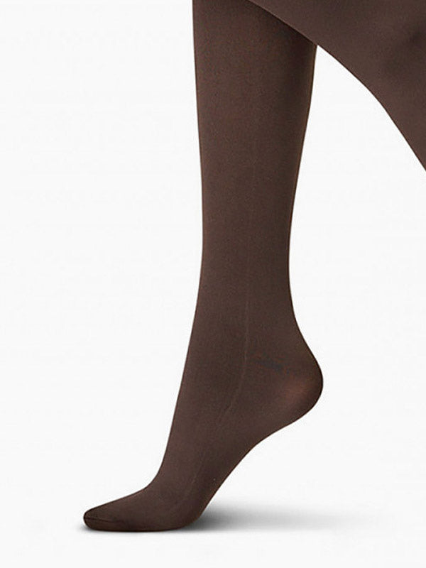 Oroblu nepermatomos matinės pėdkelnės "All Colors 120 Den Brown"
