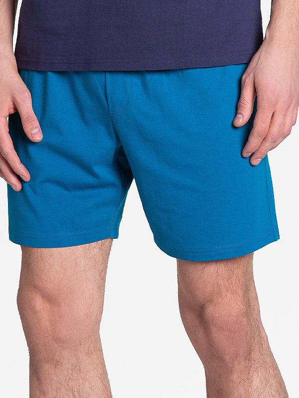 Henderson medvilninė vyriška pižama "Lark Navy - Blue"