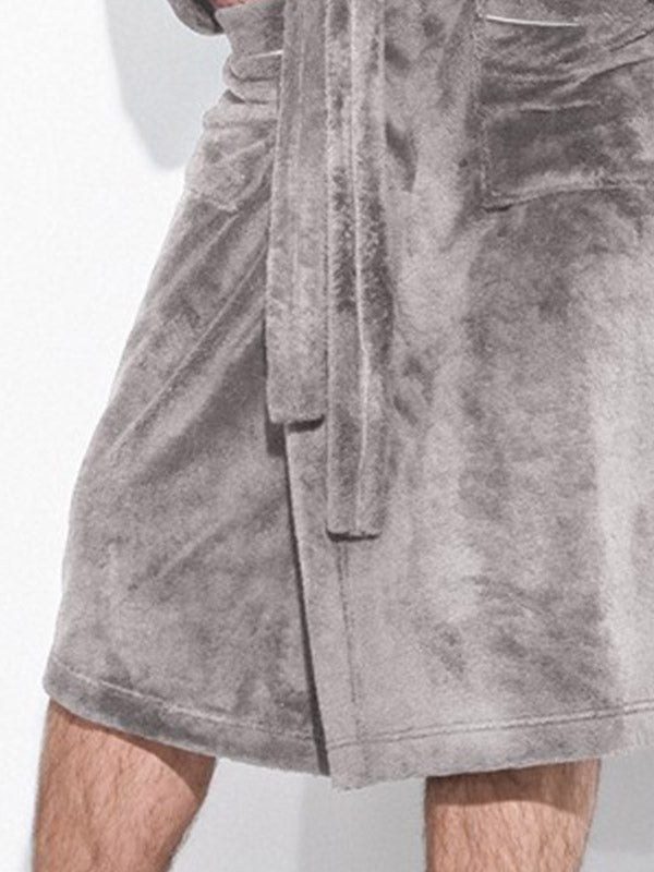 L&L vyriškas chalatas "Borys Grey"