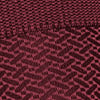 Gatta neperregimos raštuotos kojinės virš kelių "Sassimi 01 50 Den Bordeaux - Black"
