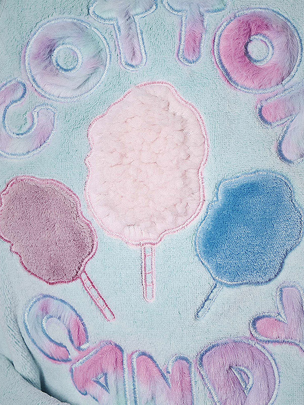 Muydemi minkšta vaikiška pižama "Cotton Candy Light Blue - Multicolor"
