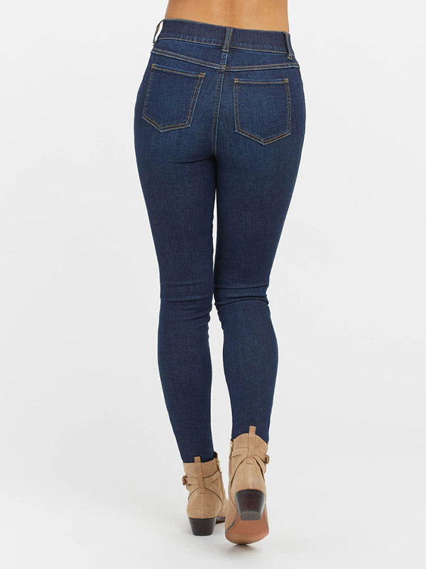 Spanx koreguojantys džinsai-leginsai "Ankle Skinny Indigo"