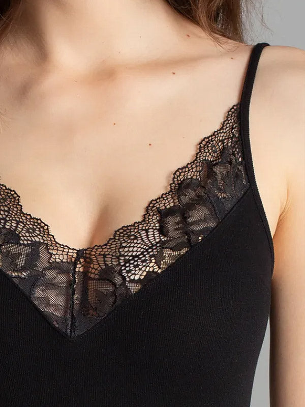 Gatta švelni glaustinukė "Loren Modal Rib Black"