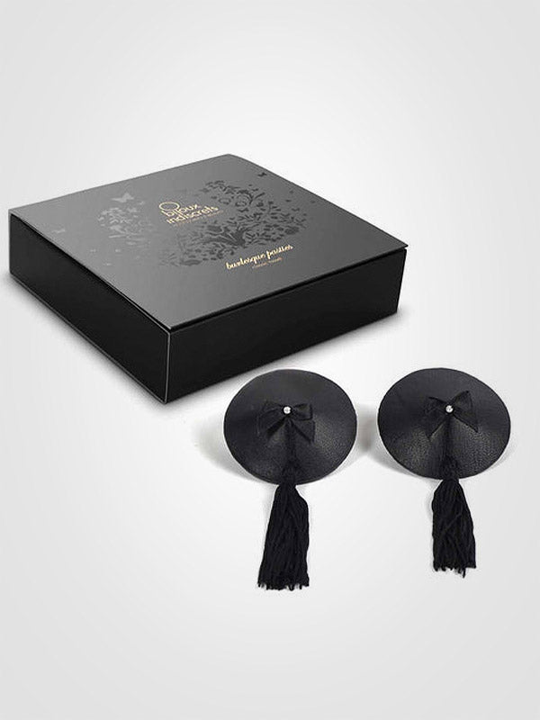 Bijoux Indiscrets spenelių lipdukai su kutais "Burlesque Classic Black"