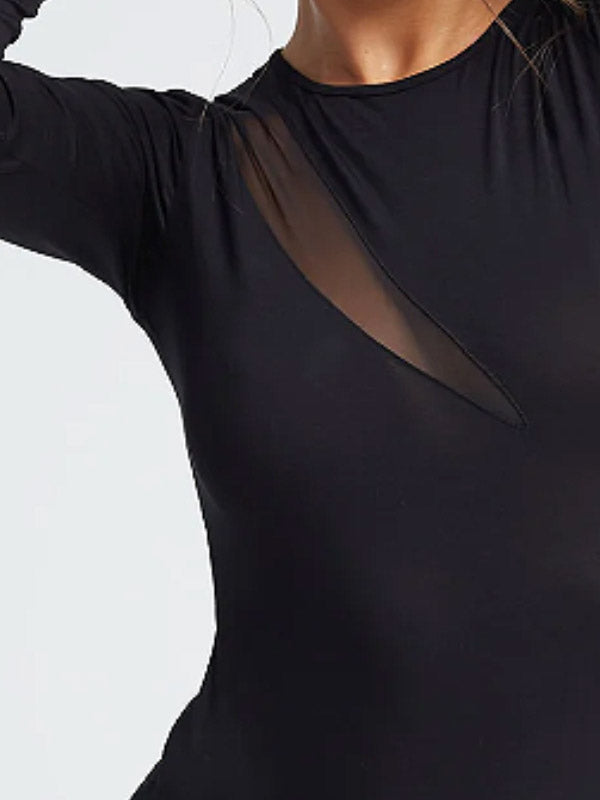 Gatta viskozinė glaustinukė su tiulio akcentu "Nensi Black"