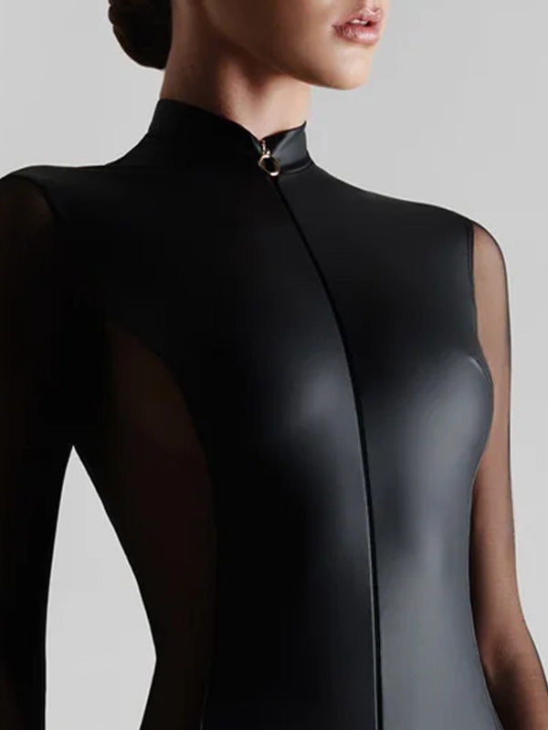 Maison Close suknelė su tiulio rankovėmis "Chambre Noire Black"