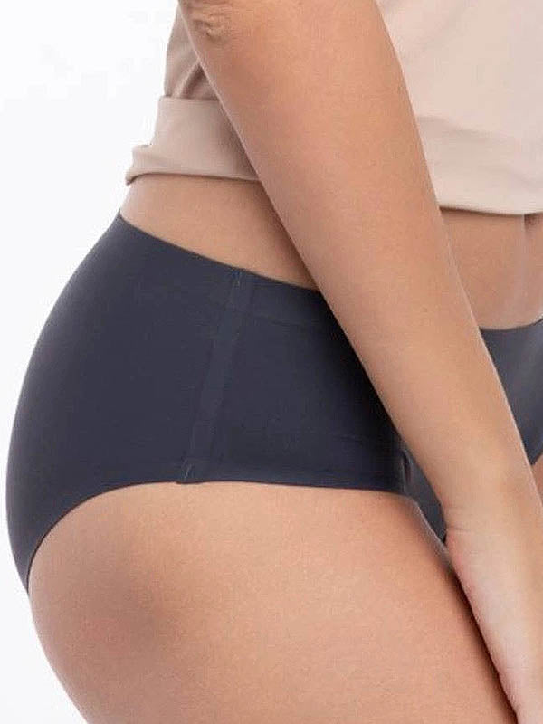 Julimex lazeriu kirptos kelnaitės "Sindy Graphite"