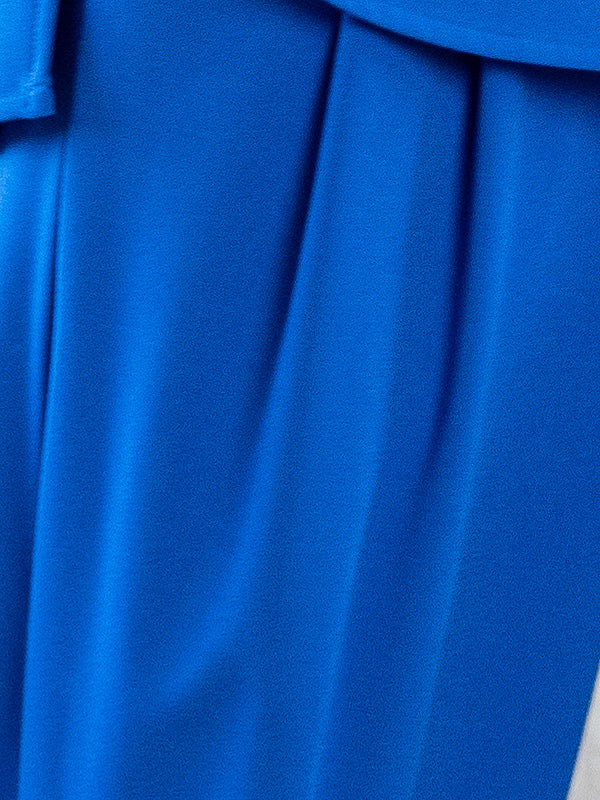 Lega plačios kelnės su viskoze "Reyna Royal Blue"
