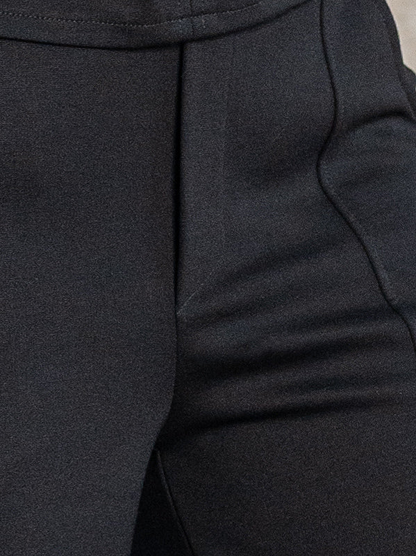 Lega plačios kelnės su viskoze "Goda Black"