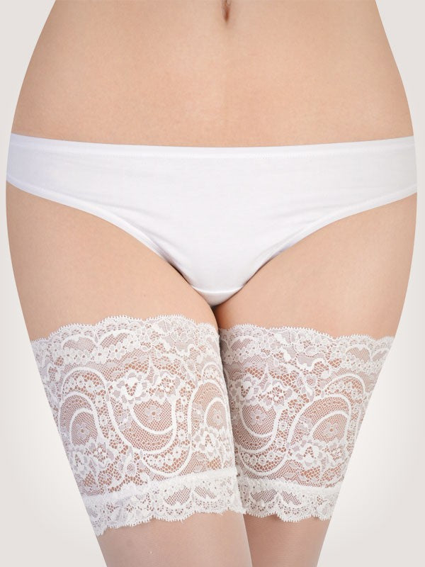 Fiore prilipinamos kojinės "Sandrine 20 Den White"